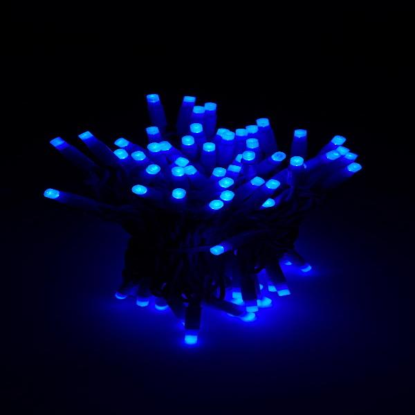 Гирлянда Стринг лайт 15м LED синий DRL150E/15M/30F/B 220V