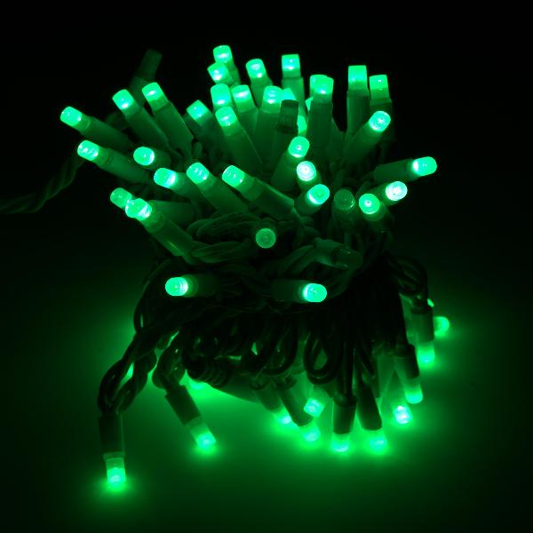 Гирлянда Стринг лайт 15м LED зеленый DRL150E/15M/30F/G 220V