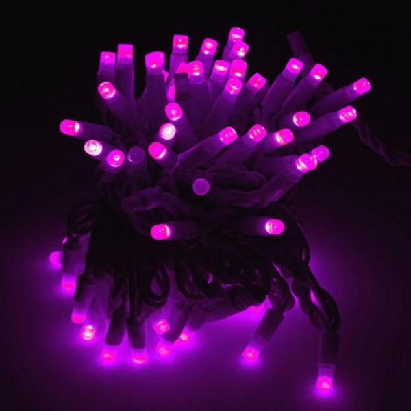 Гирлянда Стринг лайт 15м LED фиолет DRL150E/15M/30F/PL 220V