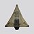 Пирамида золото 500 мм 31801/07PC