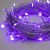 Гирлянда LED-100-220v нить 9м силикон 8 реж.Фиолетовый