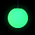 Шар световой 200мм зеленый цвет свечения