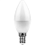 Лампа LED свеча 9W Е14 4000К 230V LB-570 матовая